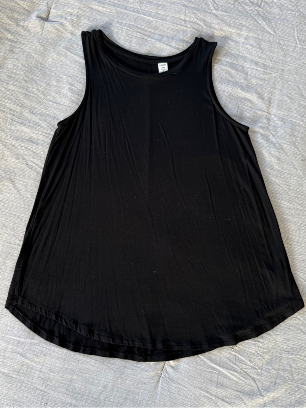 Black Luxe Tank Top